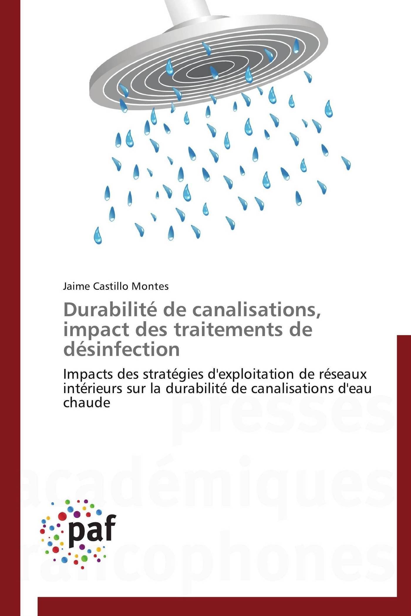 Durabilité de canalisations, impact des traitements de désinfection: Impacts des stratégies d'exploitation de réseaux intérieurs sur la durabilité de canalisations d'eau chaude (Omn.Pres.Franc.)