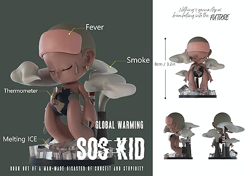 Miniatura 7 de SOS - Caja ciega para niños, 1 unidad, caja ciega a granel, coleccionable popular, figura de acción Kawaii, juguete artístico aleatorio, linda