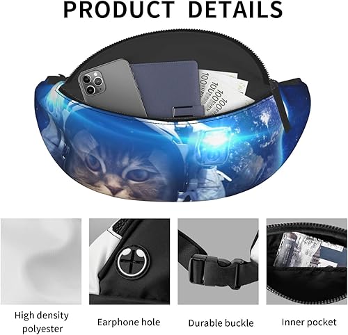 Miniatura 143 de Graffiti Instrument Music 80s 90s Microphone Fashion Casual Fanny Pack Waist Bag Men Women Adjustable Belt Waist Bag For Travel Hiking Cycling