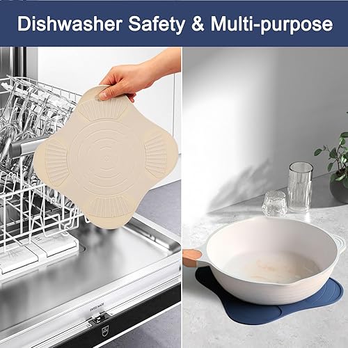 Miniatura 6 de Salvamanteles para freidora de aire de silicona para Ninja Crispi, almohadillas calientes para accesorios de freidora de aire Ninja Crispi,