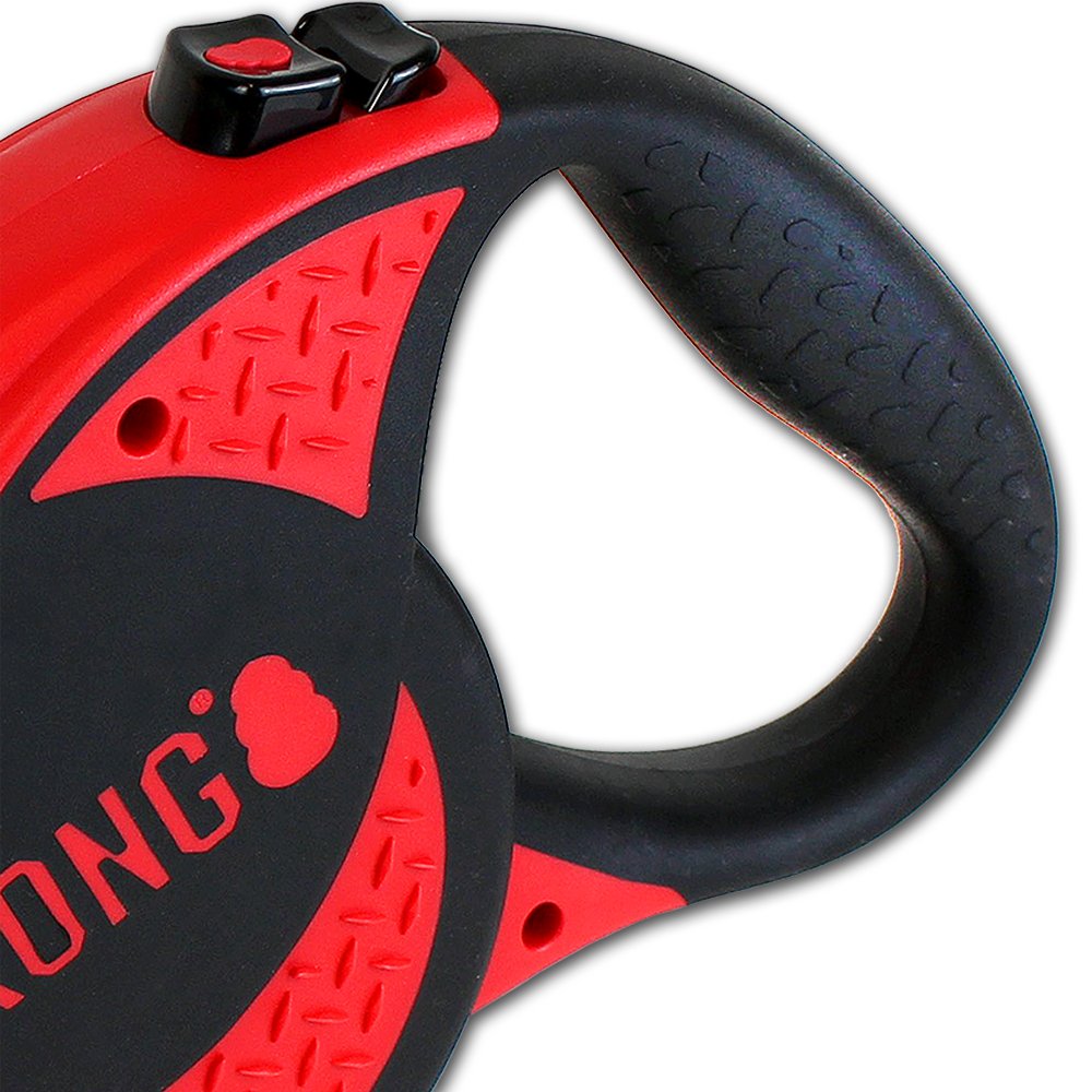 KONG Correas Extensibles Para Perros Correa Retráctil Kong Ultimate Red Xl (5M / 70 kg)