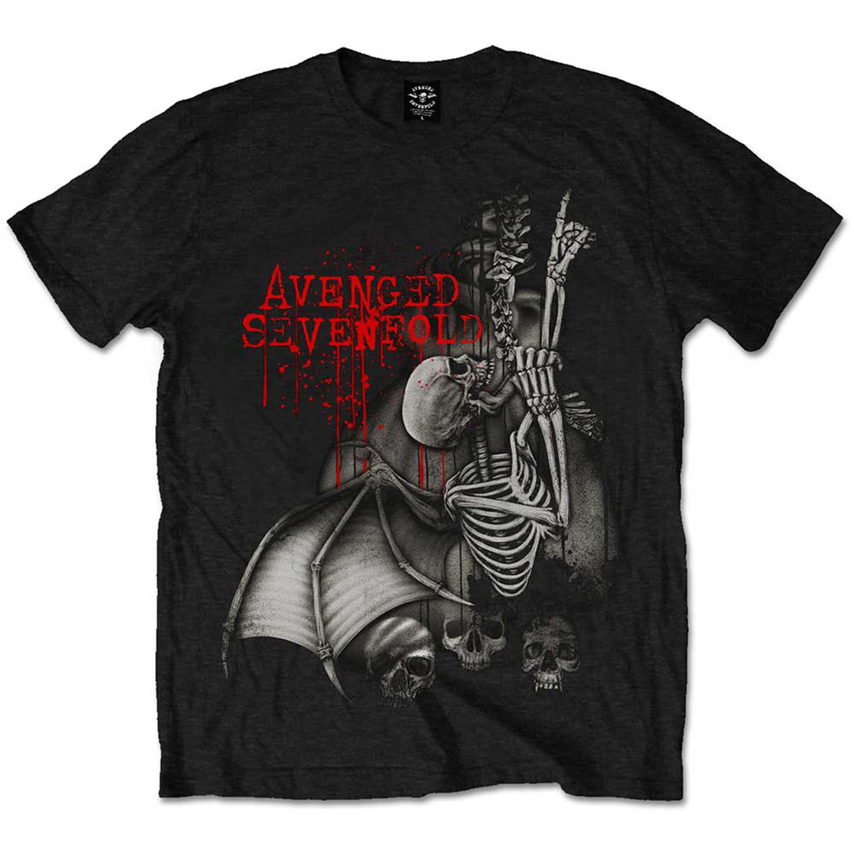 Avenged Sevenfold Spine Climber Official Tee T-Shirt Mens Unisex (Small) Black