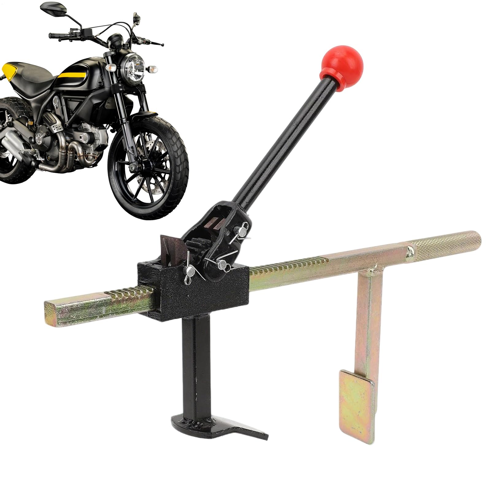 Smontagomme Cambia Cerchioni Ruote Portatile | Attrezzo Manuale Rimozione Gomme Per Auto Scooter Atv Moto