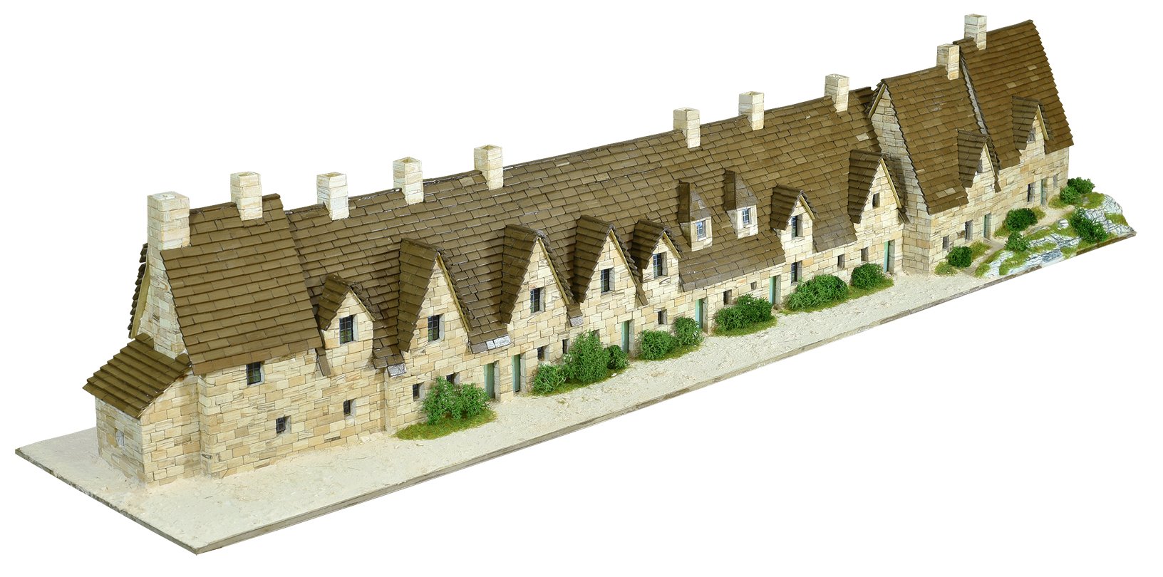 Maquette en céramique : Bibury, Angleterre - Aedes - Rue des Maquettes