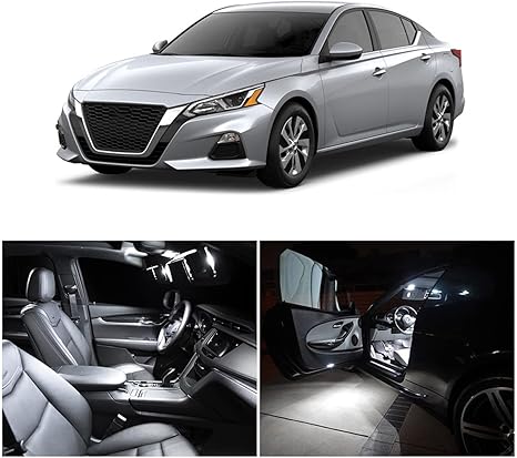 Amazon 車のledインテリアナンバープレートライトキット天井トランクカーゴランプ 日産アルティマドーム19 Ledテープ 車 バイク