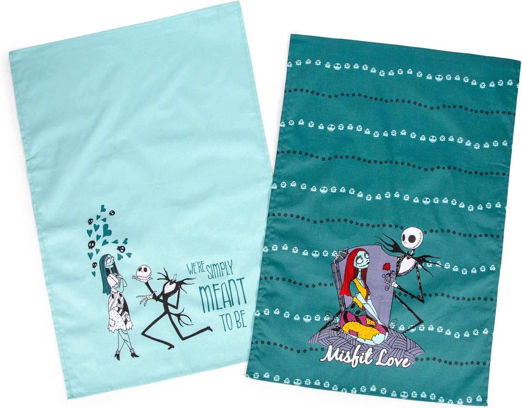 Disney Nightmare Before Christmas Beach Towel Set Bundle