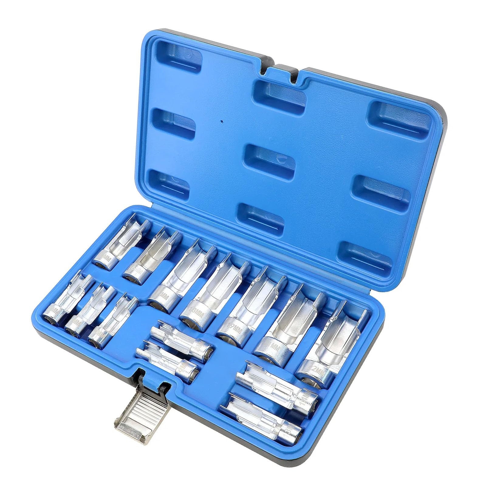 Efficiency Removal Set 8-22mm for Quick Oxygen Sensors and Line Work in Vehicle Servicing Injectors Wrench