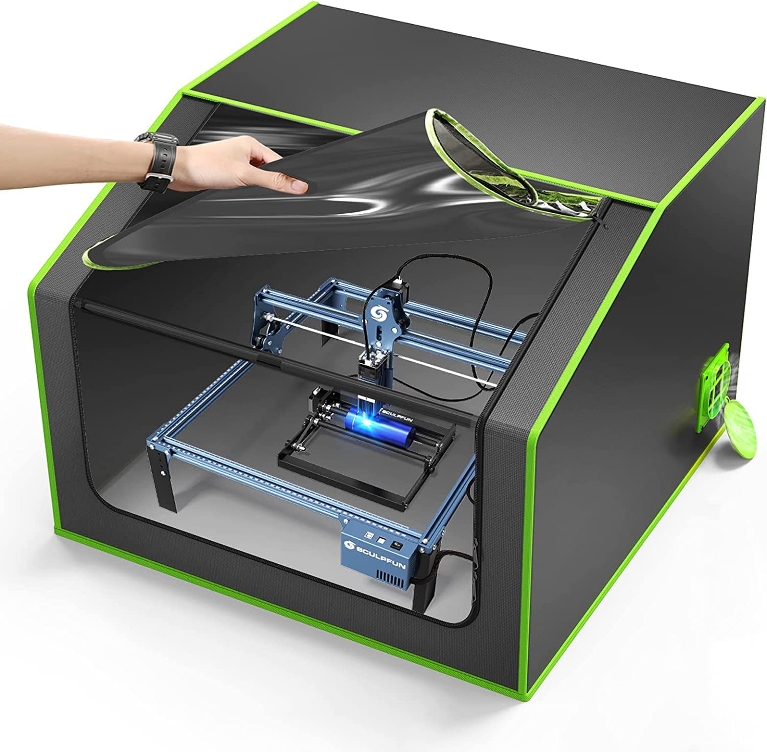 Buy SCULPFUN Laser Enclosure for Laser Engraving Machine Protective