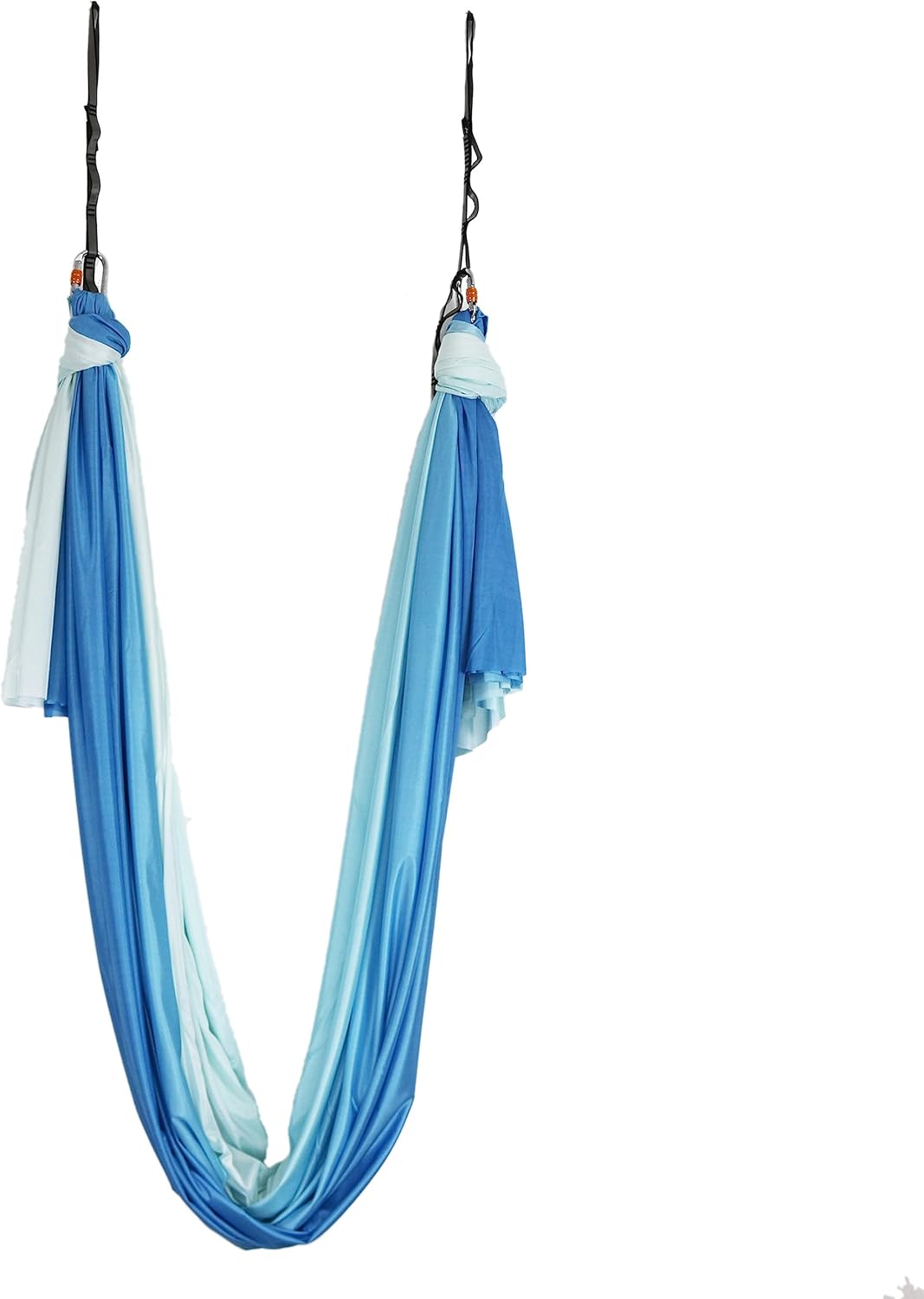 Aerial Yoga Hammock Aerial Pilates Silk Yoga Swing Set Inversion Equipment include daisy Chain, Pose Guide 5.5 yards