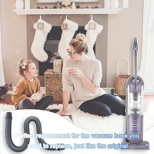 Miniatura 6 de Manguera de vacío mejorada para Shark Navigator NV22, NV22L, NV26, NV22T, NV22T, NV22LQ, NV80, NV42, NV44, UV400, UV410, manguera de repuesto Shark