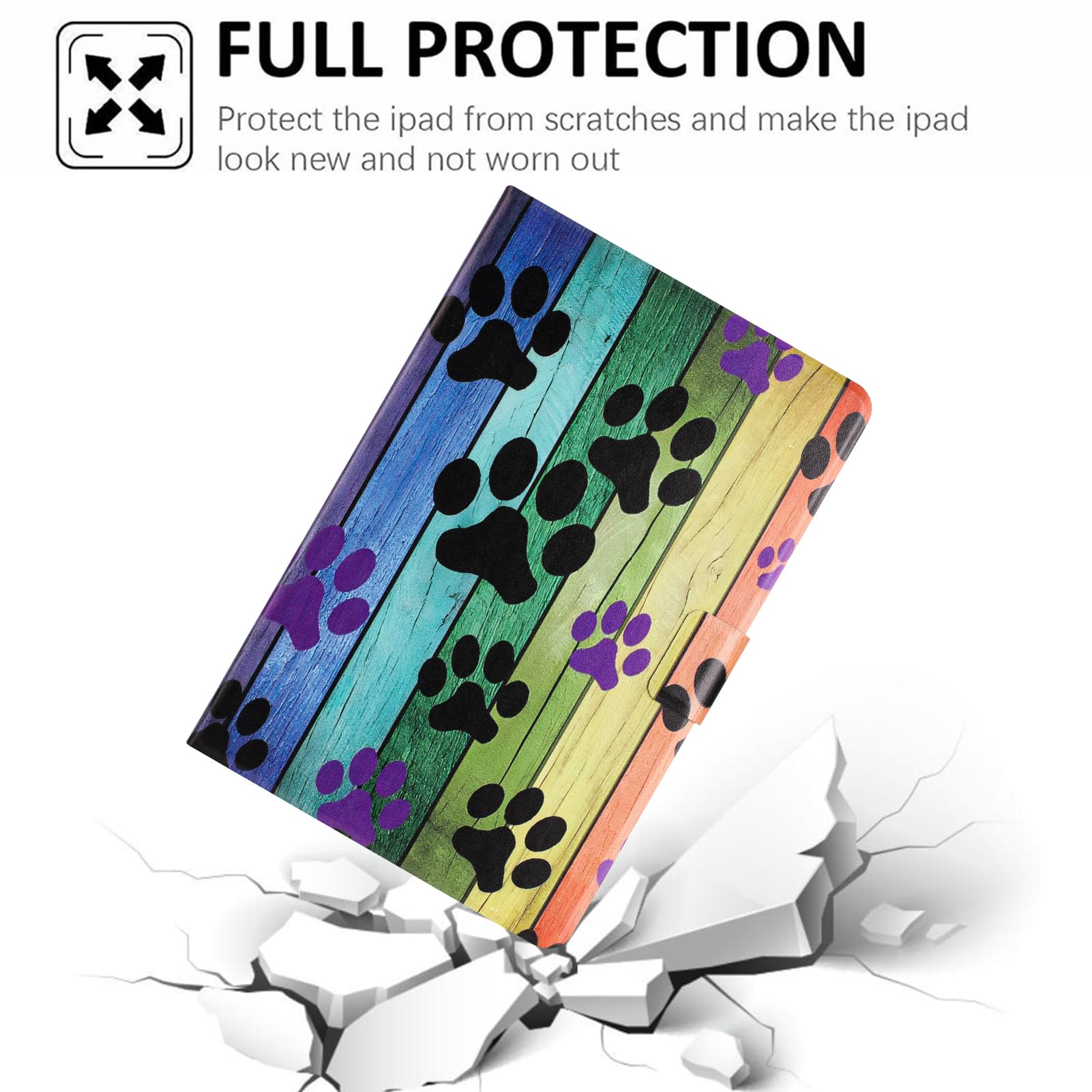 Funda para Lenovo Tab M11 11 Pulgadas PU Material Funda Tab M11/TB-330/331 con Ranuras para Tarjetas TPU Fundas con Cierre Magnético, Garras de Gato — view 5