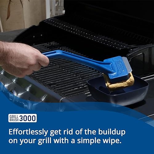 Miniatura 4 de Grill Rescue Cabezal de limpieza de raspador reemplazable para barbacoa, cepillo de parrilla sin cerdas, herramientas raspadoras seguras, duraderas