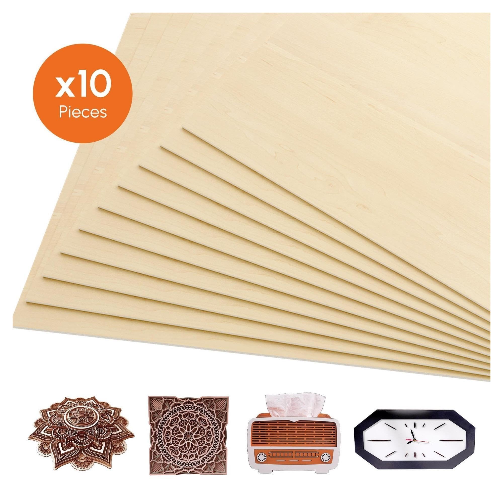 Lindenholzplatten Basswood Sheets for Crafts