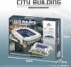 Modular House Building Set, 4030pcs Europe Madrid Royal Football Stadium Architecture Street View Particulate Building Blocks, Not Compatible with Lego, Decoration Model