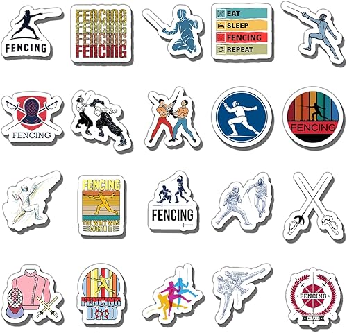 GOLEEX Paquete de 20 calcomanías de vinilo impermeables para adolescentes, mujeres, hombres, adultos, niños, cascos deportivos para álbumes de