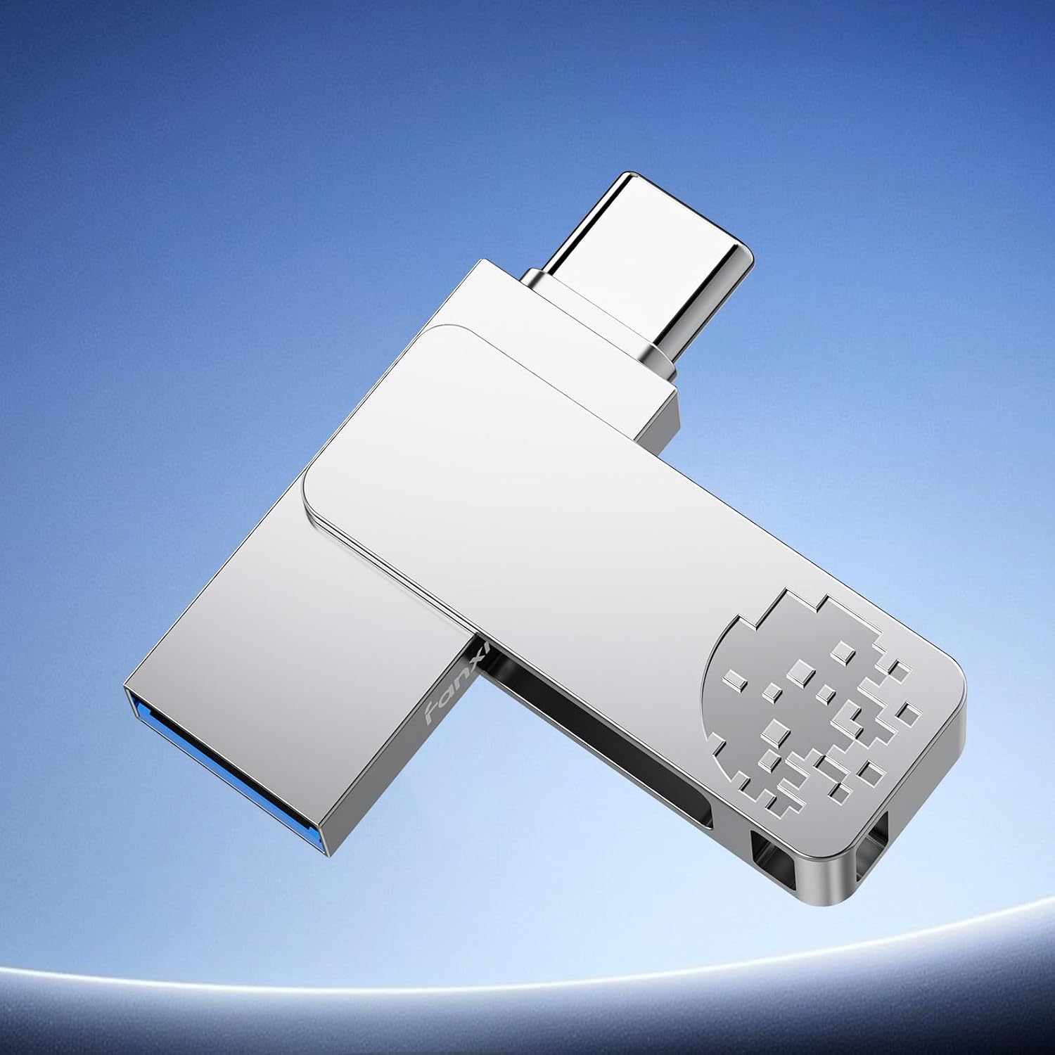 F372S 32GB USB Flash Drive, Dual USB Type-C & USB-A,Zinc Alloy Thumb Drive 10 710CZcR eEL. AC SL1500