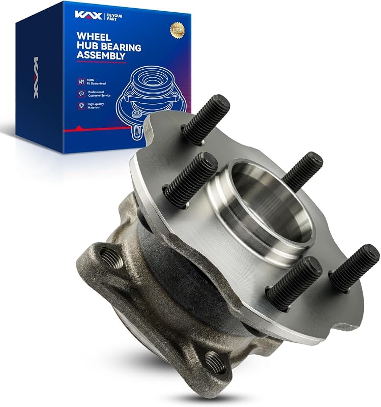 Cubo e rolamento de roda traseira KAX 512365 para Toyota Highlander AWD – 1 unidade