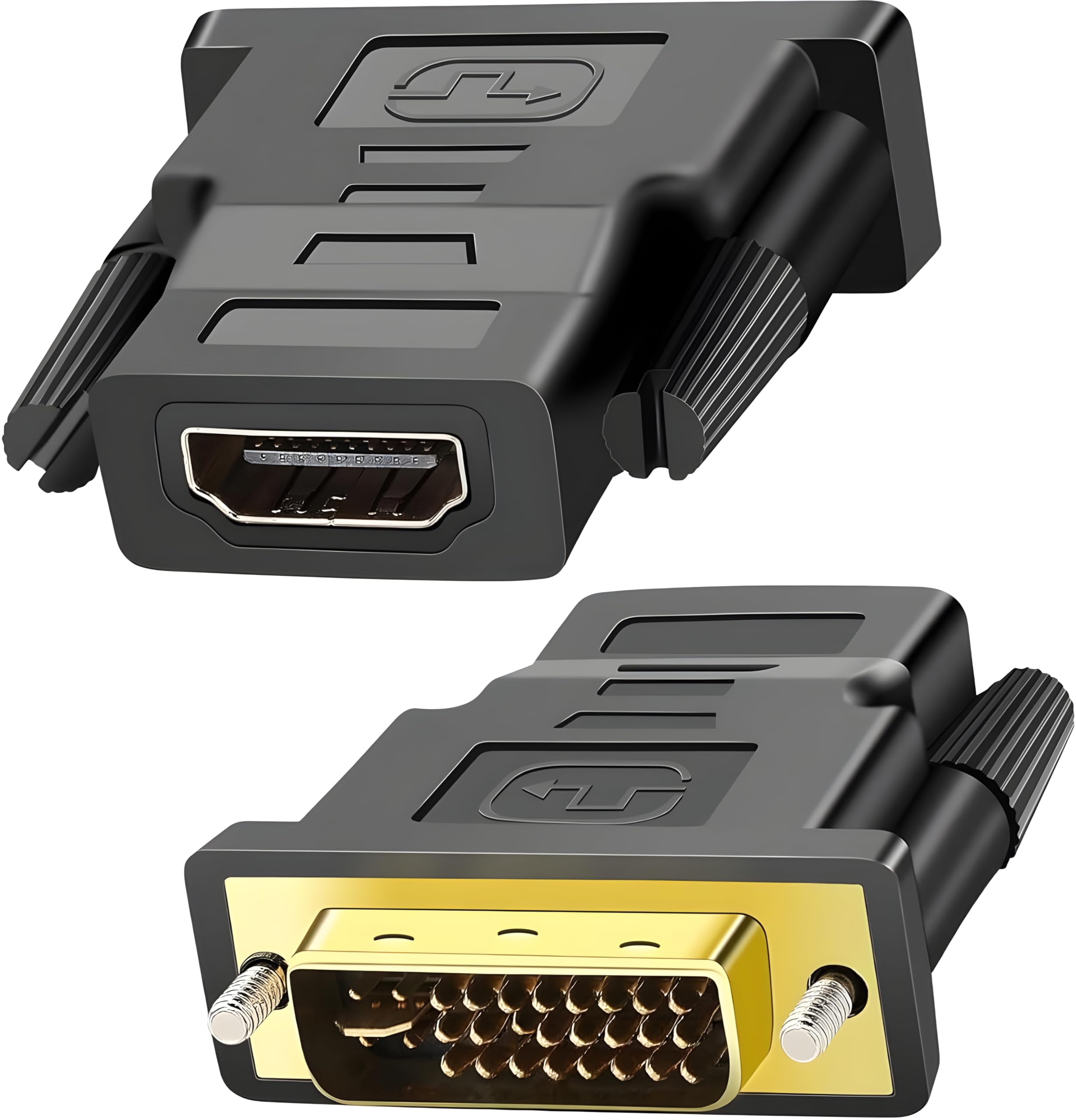 DVI to HDMI Adapter, DVI-D 24+5 Male to HDMI Female High Speed Adapter Converter Gold Plated Support 1080P for HDTV, Plasma, DVD, Projector, Computer.-image-42
