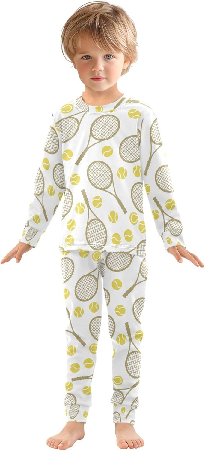 Pajama Sets Long Sleeve Top with Pants Cotton Soft Sleepwear 2 Piece Pjs Set - Image 2