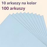 100 Arkuszy, 10 Kolorów – A3 Papier Kolorowy do Rysowania Druku Drukarka, 120 g/m²