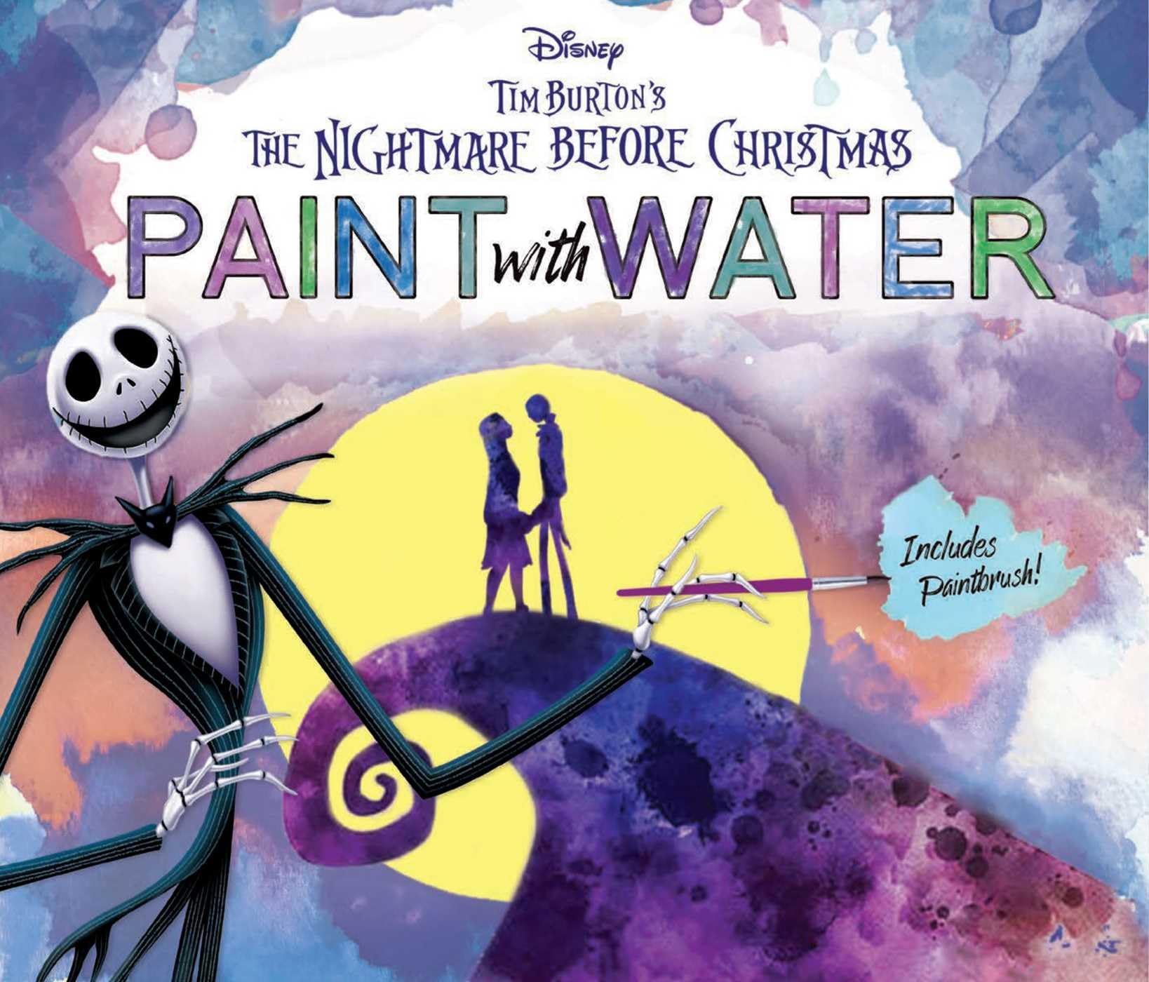 Disney Tim Burton's The Nightmare Before Christmas Paint with Water