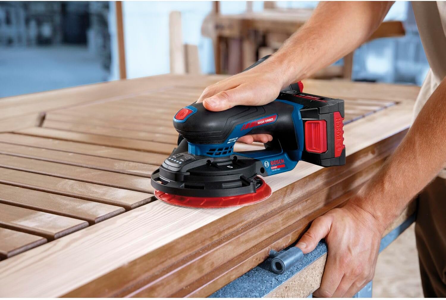 BOSCH EXEX 18V-150 Cordless Random Orbital Sander 18 Volt