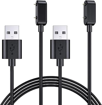 Amazon.com: TiMOVO Cargador compatible con Huawei Band 6/Honor Band 6/Honor  Watch ES/Huawei Watch Fit/Huawei 4X Smartwatch, [2-Pack] Cable de carga USB  magnético de 3.3 pies, cable de carga de repuesto - negro :