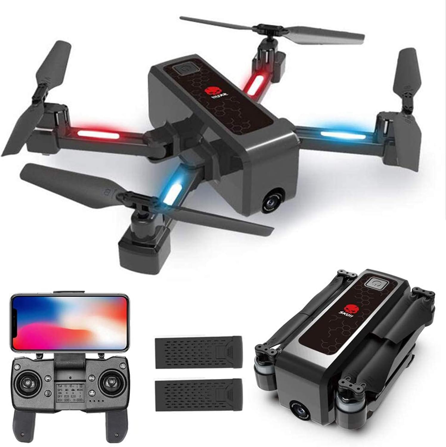 Wecds E Foldable Max 89 Off Gps Drone 5g Wifi Live With Ca Fpv Video Dual