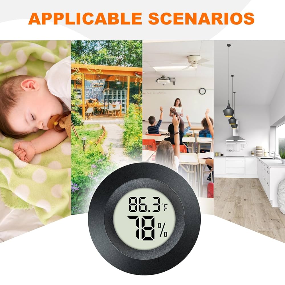 Youshiko Digital Thermometer Hygrometer With Comfort Level Display Maximum~5060660020911 01c Mp