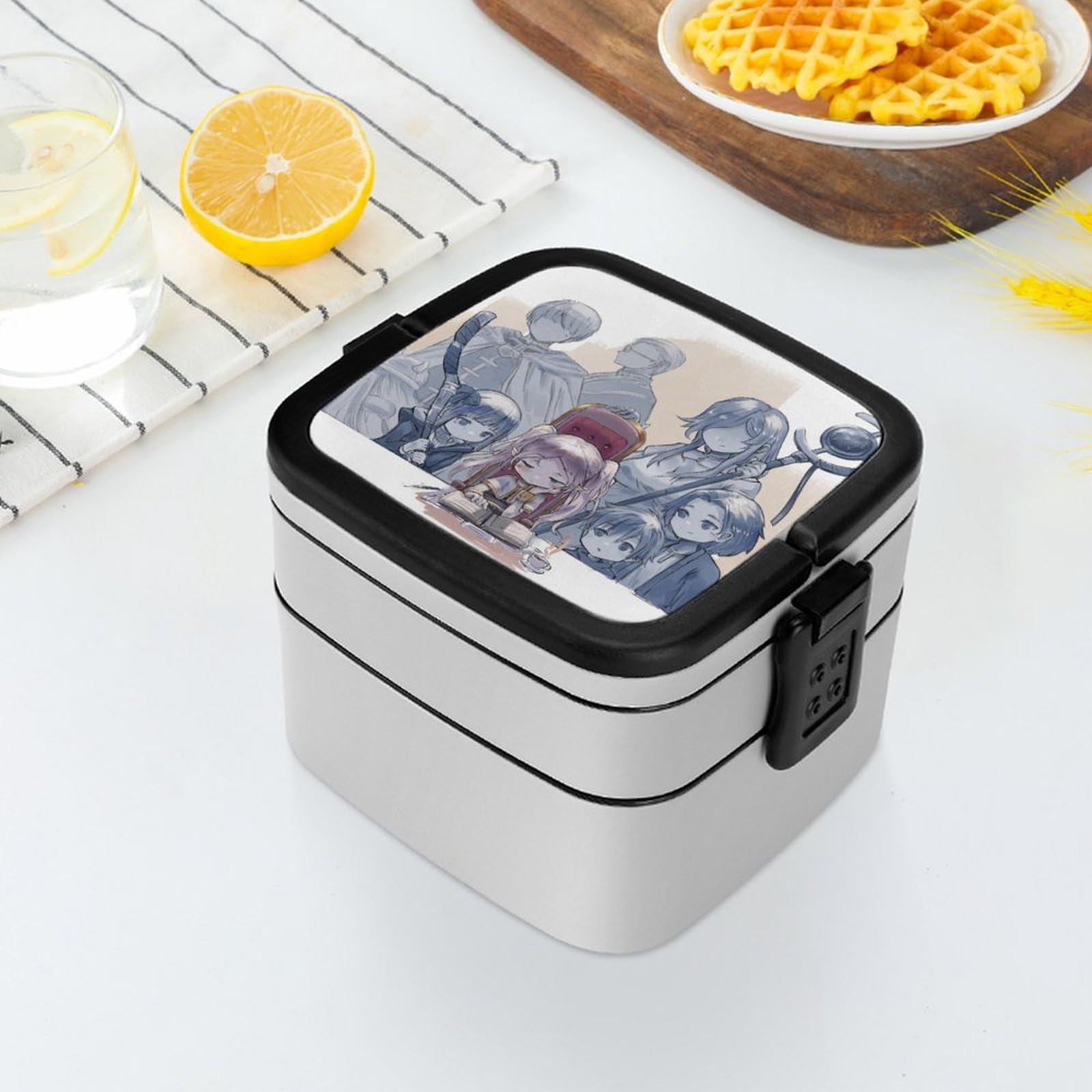 Amazon｜葬送のフリーレン弁当箱ランチジャー お弁当箱 大容量女性