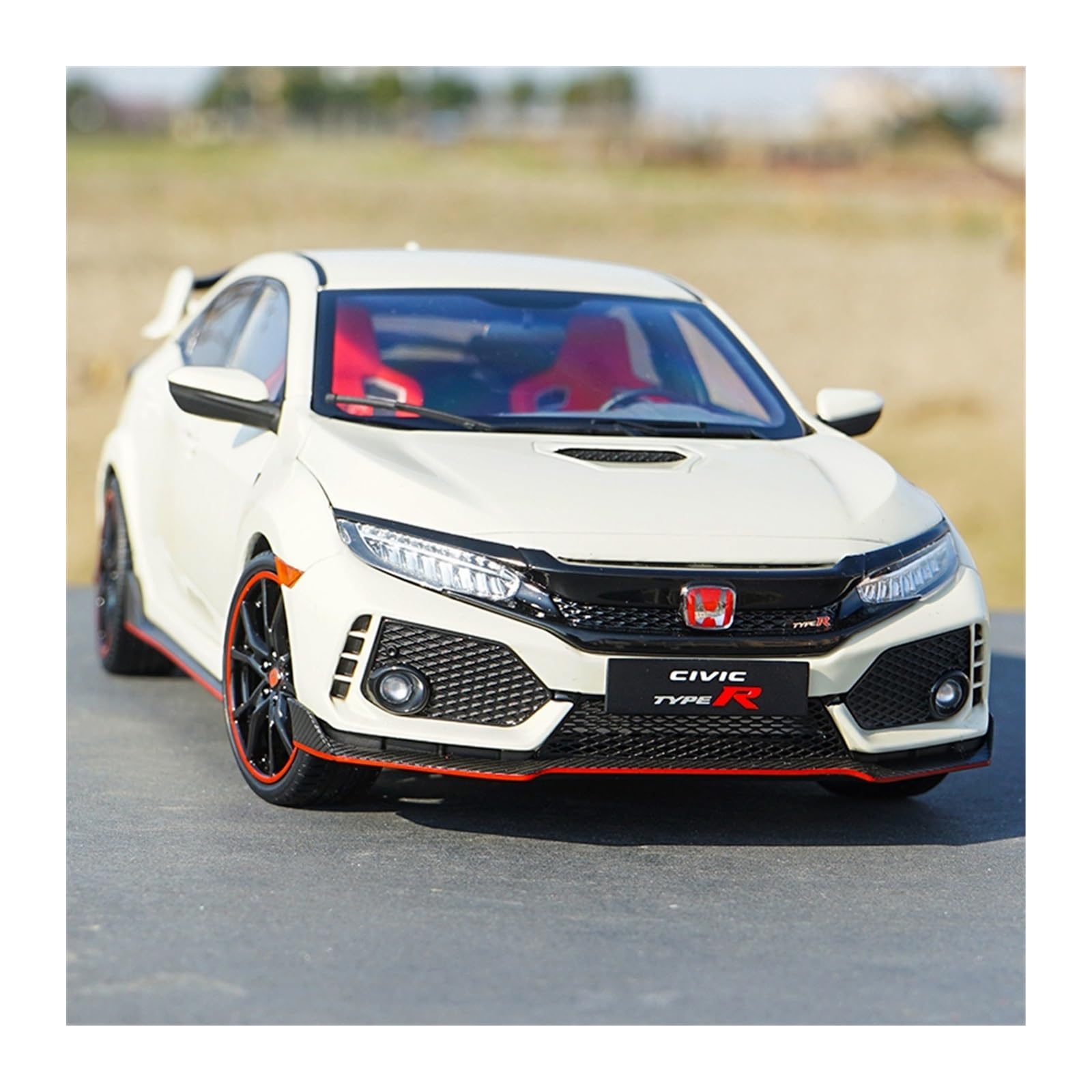 Honda Civic Type R 1/18 ダイキャスト Kyosho samurai 1/18 Honda Civic Type R White Resin model KSR18029W