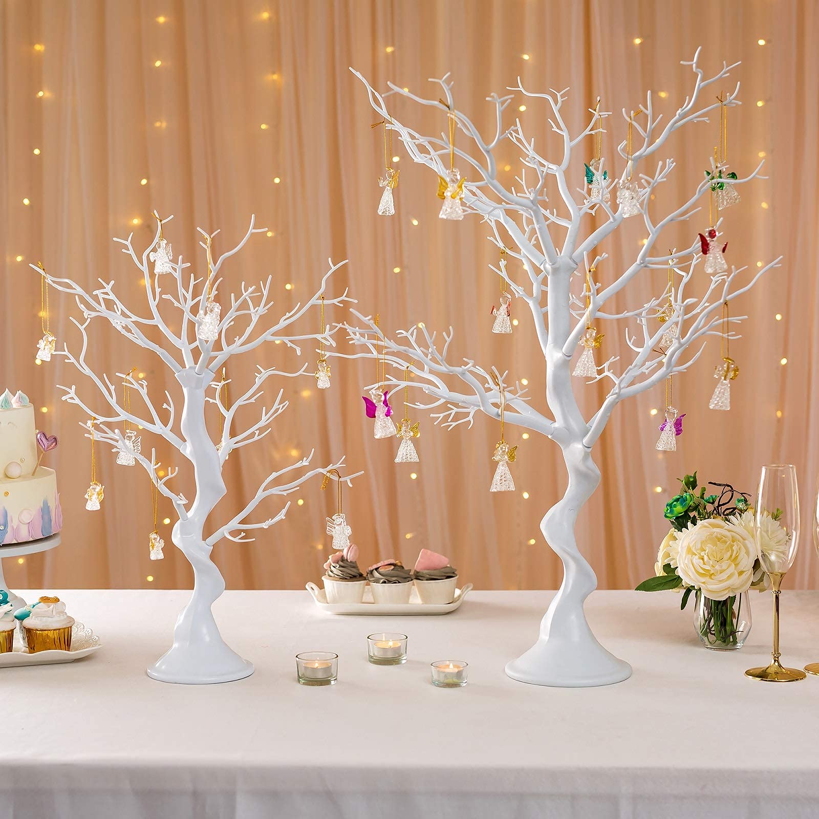 White Party Decorations To Hang From Trees 8 Small Custom Colour