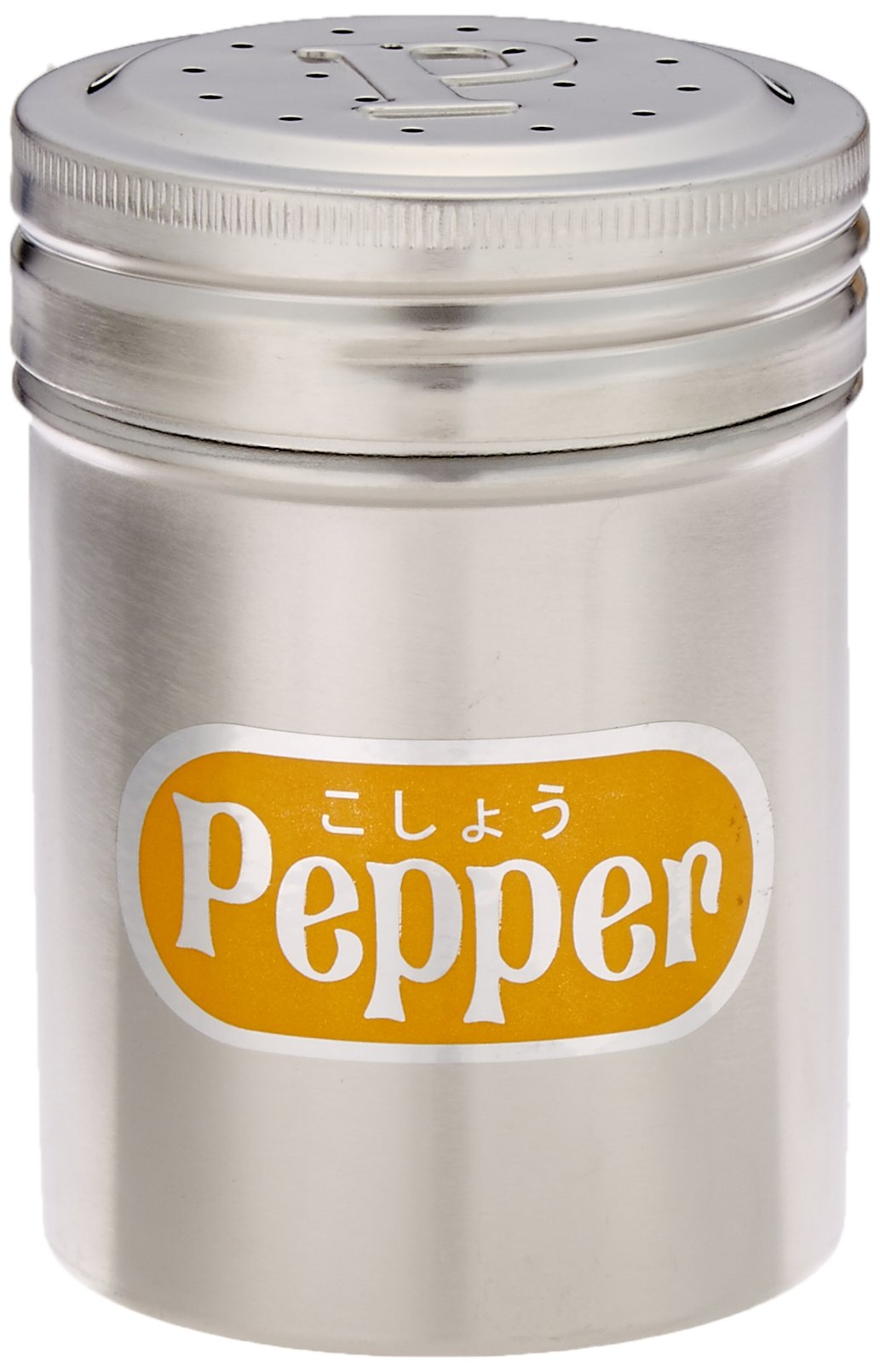 Bo?tes SA acier inoxydable 18-8 assaisonnement (couvercle acrylique) P petites bo?tes (poivre) BTY02003 (Japon import / Le paquet et le manuel sont ?crites en japonais)