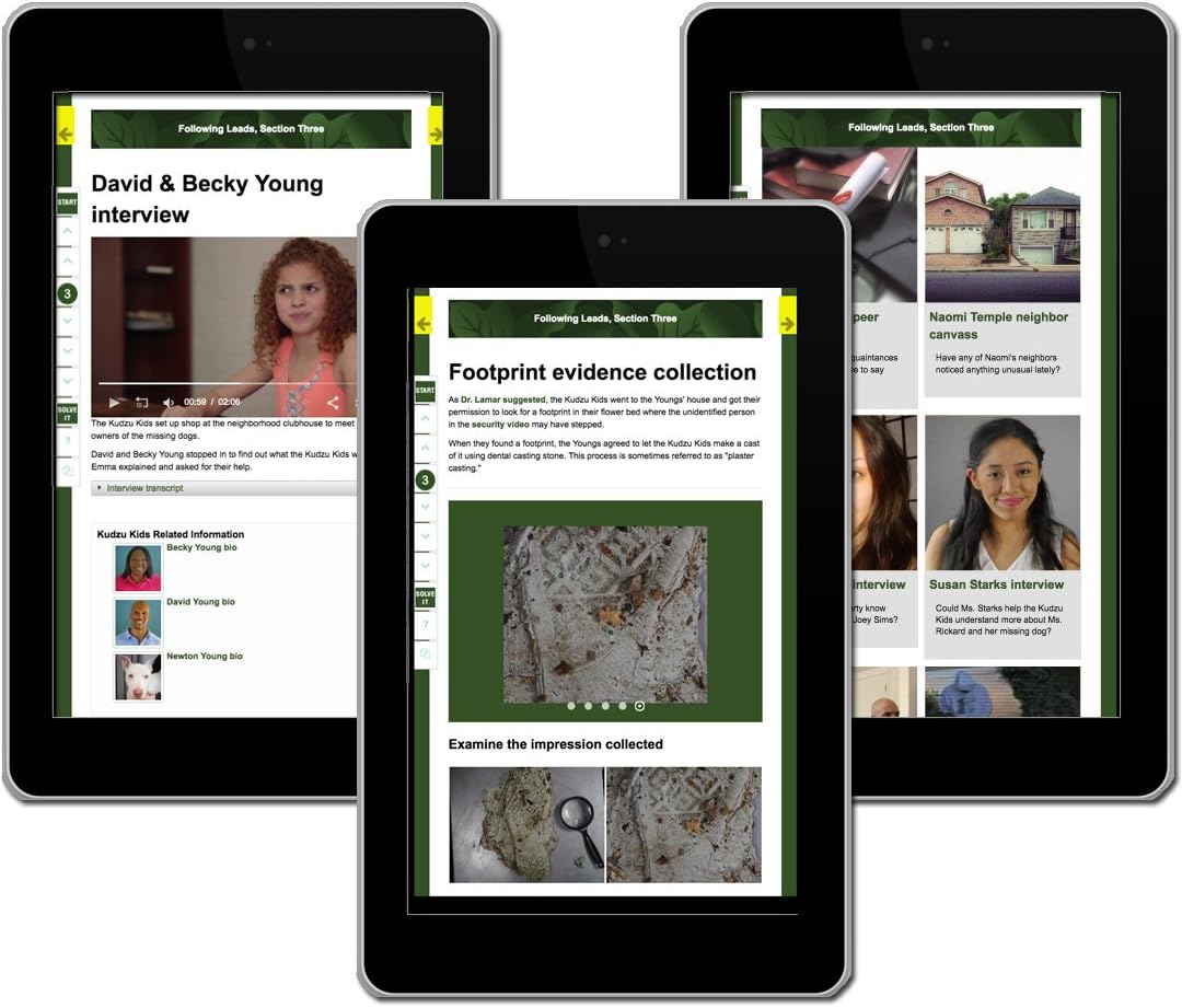 Crime Scene Solve The Pooch Sleuths Case, Cast Shoeprints - Detect Theft - Includes Online Streaming Video