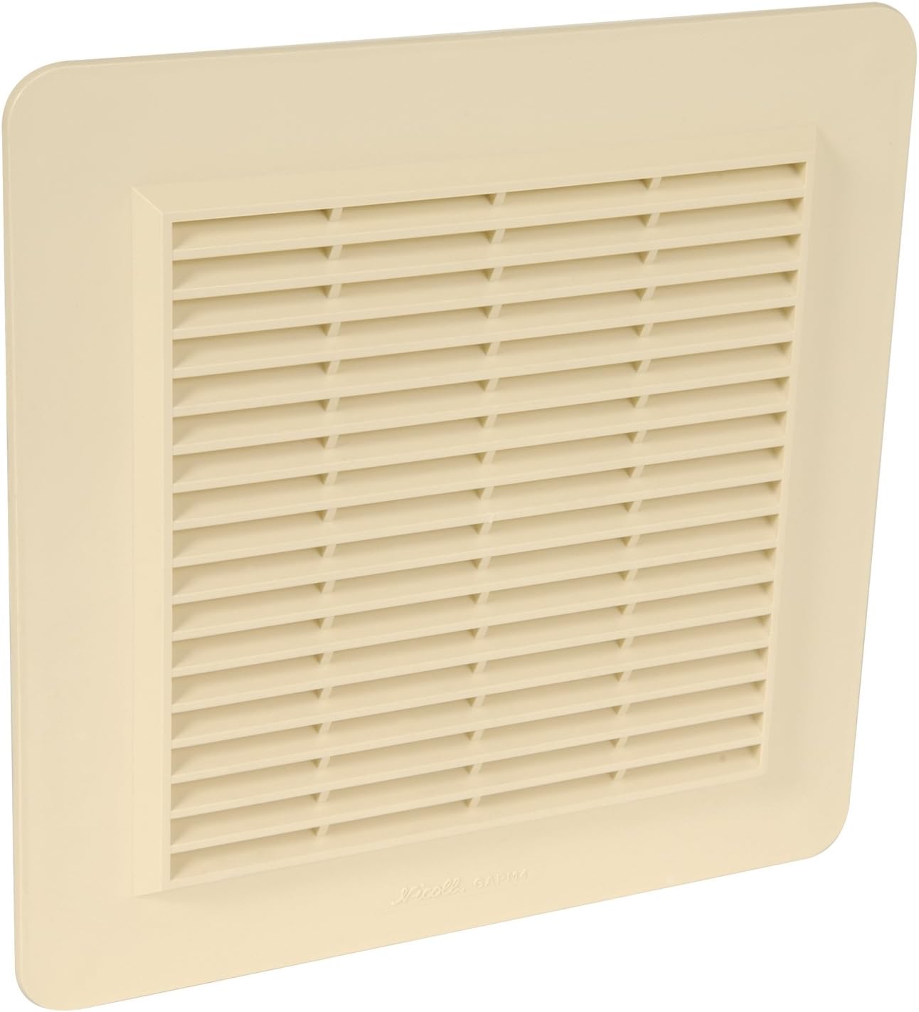 NICOLL - Grille d'aération carrée spécial façade à combinaison 1M164S - avec moustiquaire