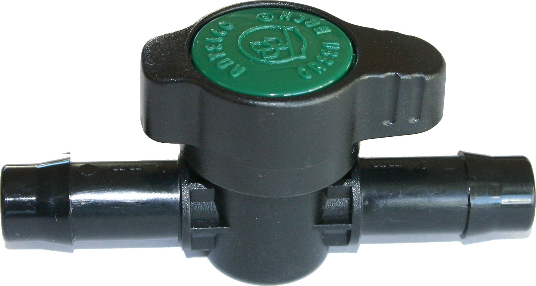 Antelco 45505 13 mm Barbed Back Valve - Green (Pack of 20)