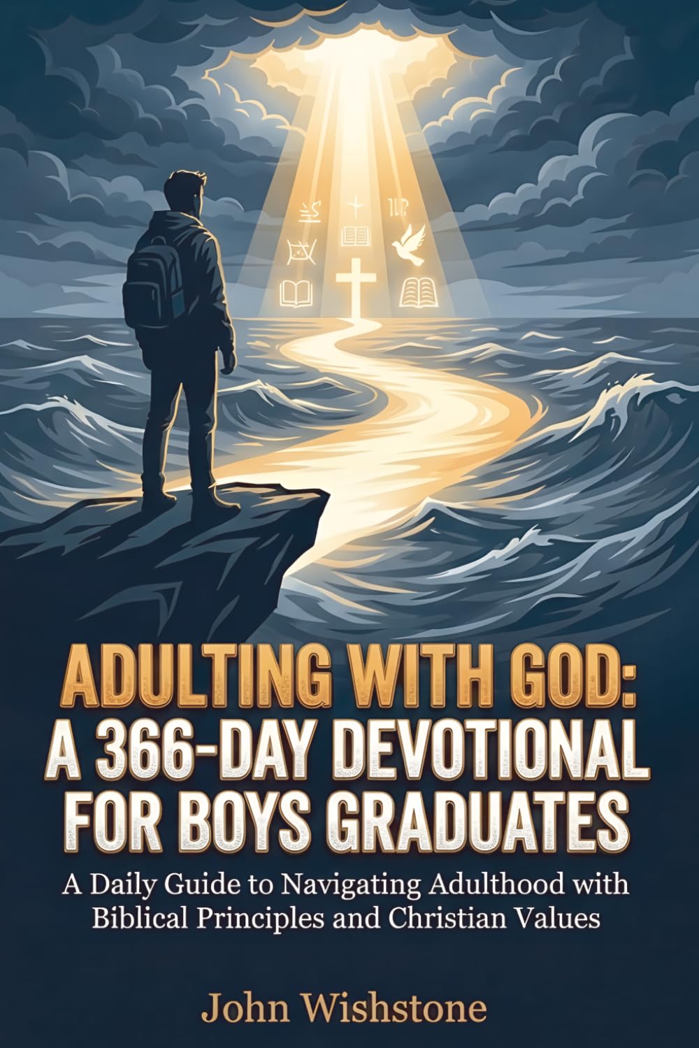 Adulting with God: A 366-Day Devotional for Boys Graduates: A Daily Guide to Navigating Adulthood with Biblical Principles and Christian Values