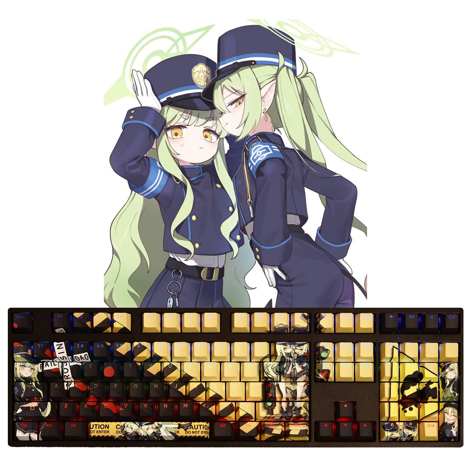 Amazon | 橘ヒカリ 橘ノゾミ キーキャップ 鉄道学園 双子 グッズ PBT