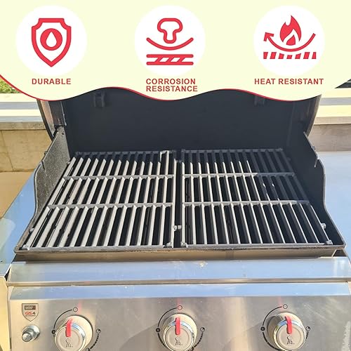 Miniatura 19 de Spirit 300 Rejillas de parrilla para Weber Spirit 300 SER E310 E/S 320 S310, E/S 330 II E/S 310 piezas para parrilla Weber 7638 7525 7526 Parts