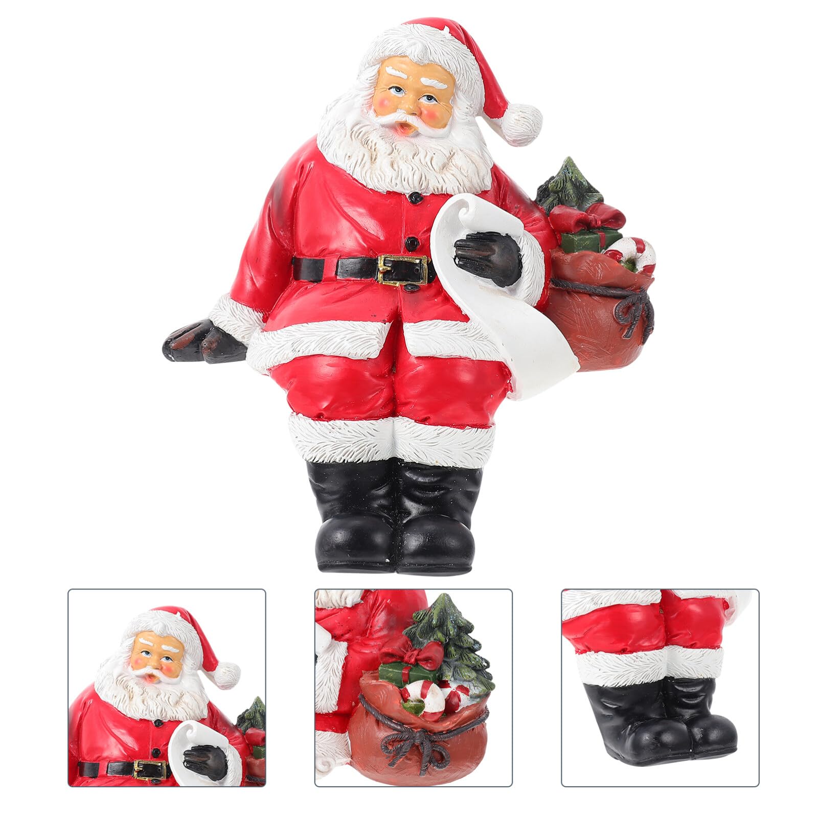Weihnachtsmann Handtasche Baby Puppe Kinder Schreibtisch Top Weihnachtsmann Puppe Figur Weihnachten Party Ornament Weihnachten Weihnachtsmann Tischfigur Weihnachtsmann