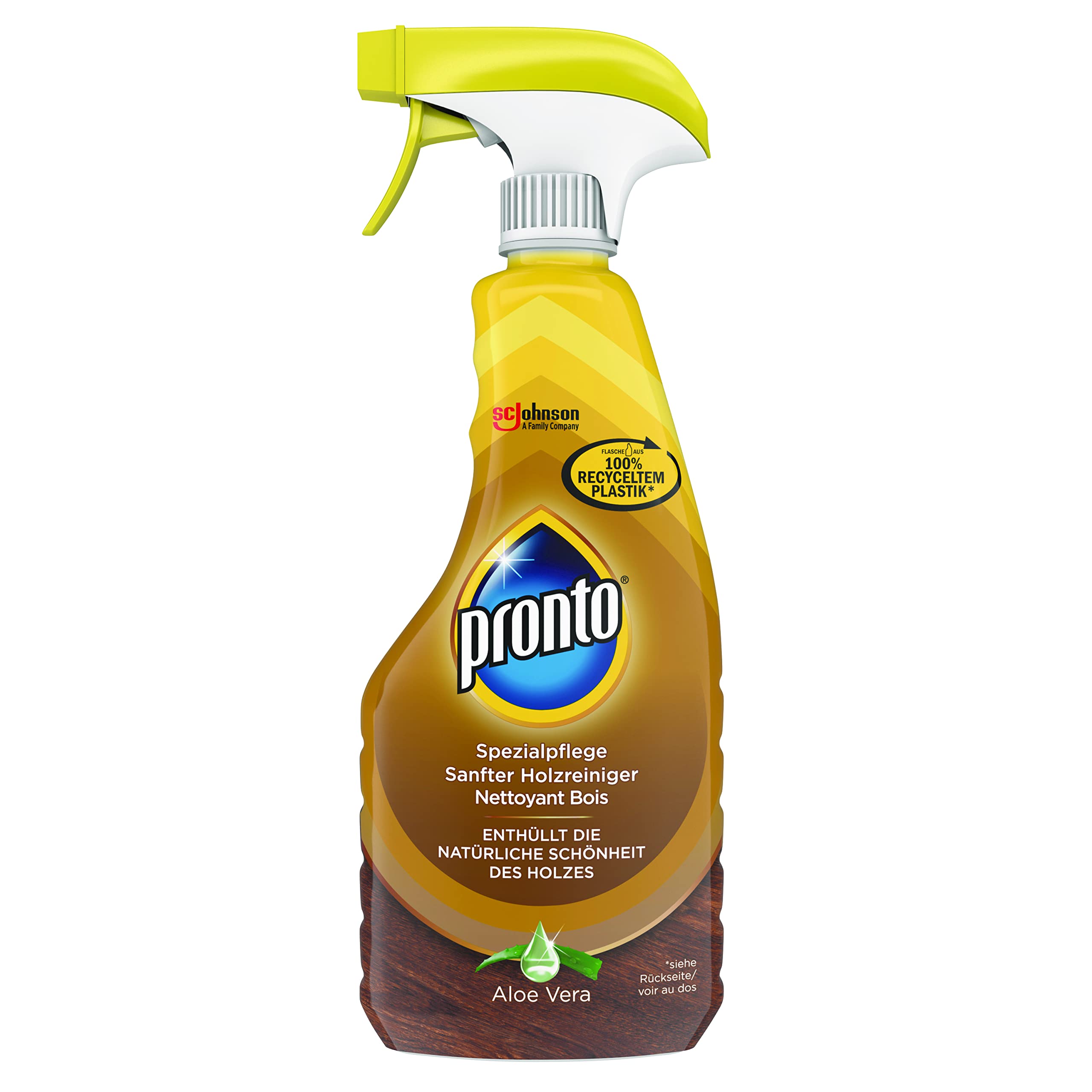 Pronto Möbelpflege Spray Aloe Vera, sanfter Holzreiniger, 500 ml