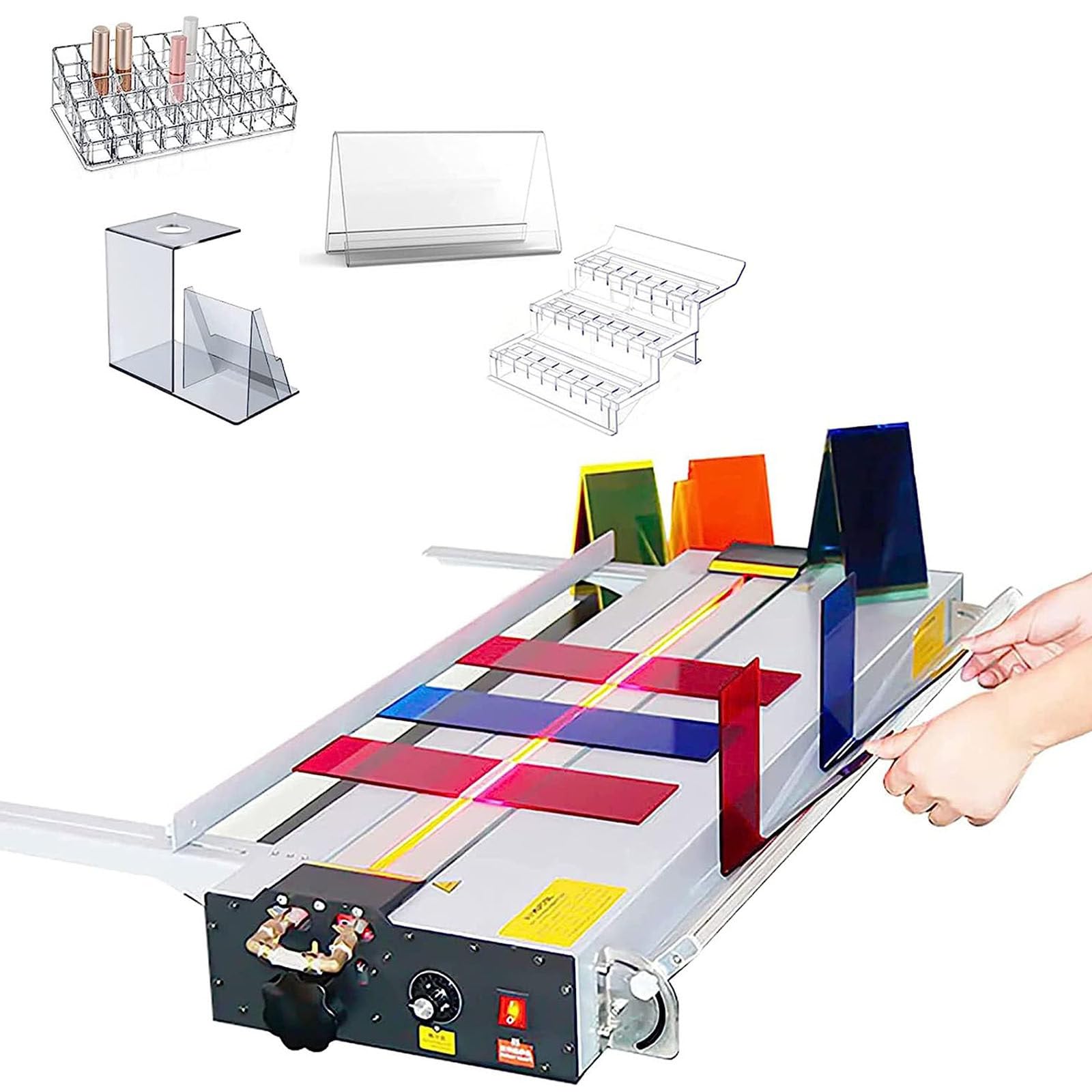 Calentador doblador de Tiras de plástico acrílico,Máquina dobladora en Caliente de PVC acrílico con Longitud máxima de doblado 65/125 cm,Herramienta de doblado Manual,para fabricación de letreros