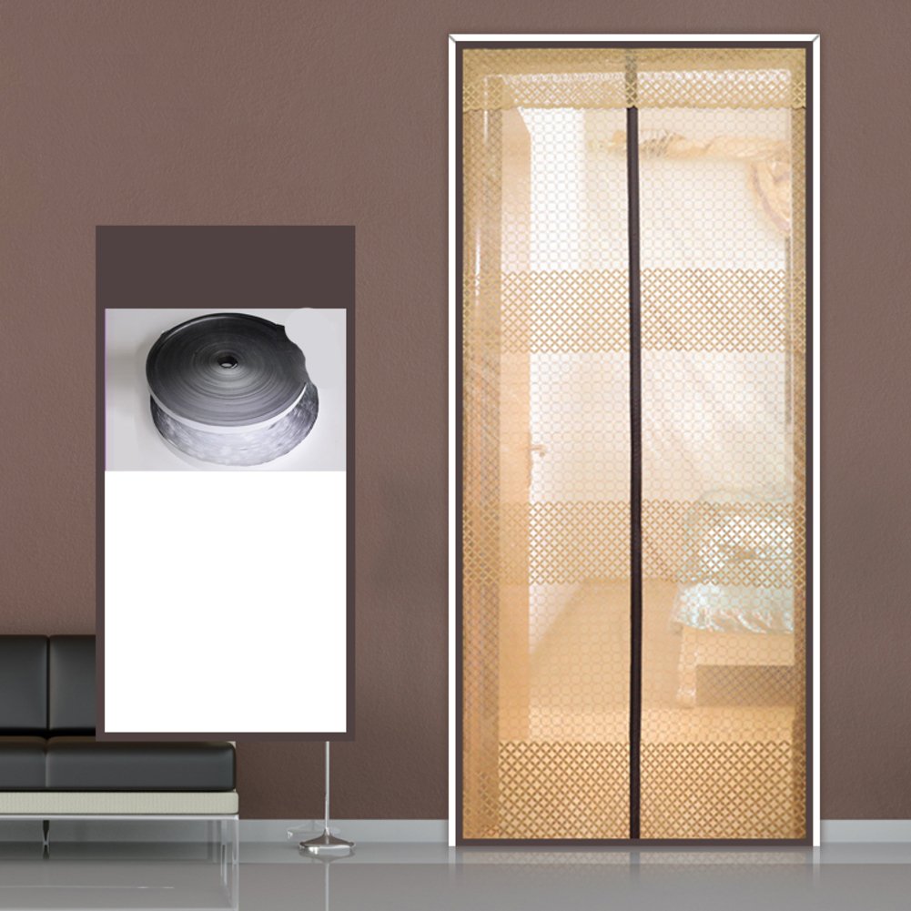 Mosquitera magnética premium de cierre automático para el dormitorio