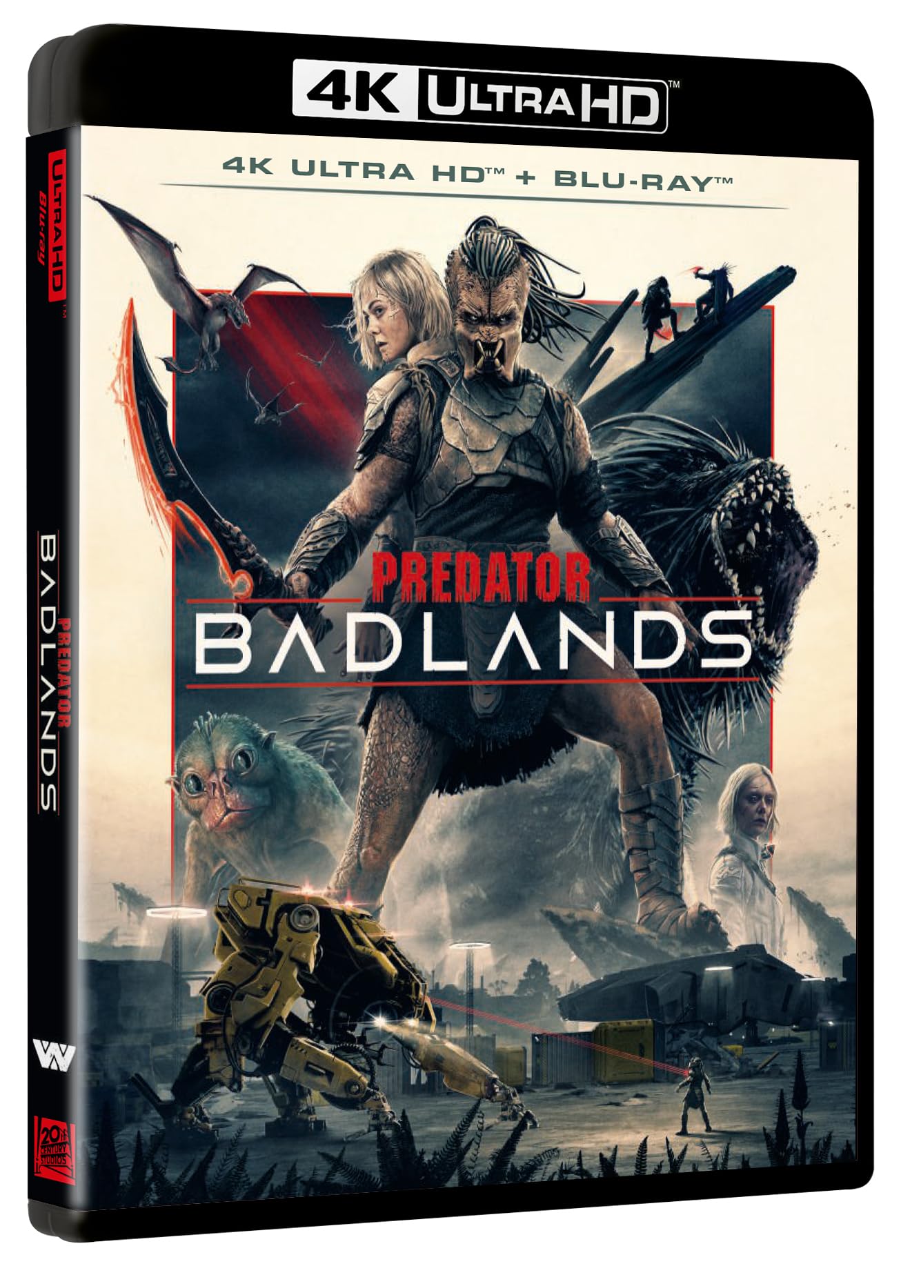 Predator: Badlands 4K UHD y Blu-ray es la pelicula definitiva de ciencia ficcion