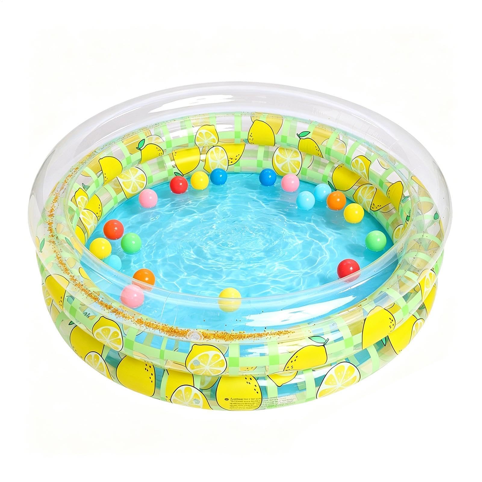 Piscina Hinchable Para Niños Flotadores De Natación Redondos Hinchables