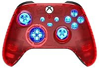 Vista 4 de Silent Modz Custom Modded Controller 7 LED Colors Trigger Stopper w/Pro Grips compatible with Xbox Series S, Xbox Series X, Xbox One, and Windows