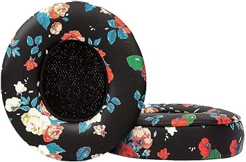 Ear Pads Replacement for Beats Solo 2 & Solo 3 On-Ear Headphones, Softer Protein Leather, Added Thickness Model B0534/A1796