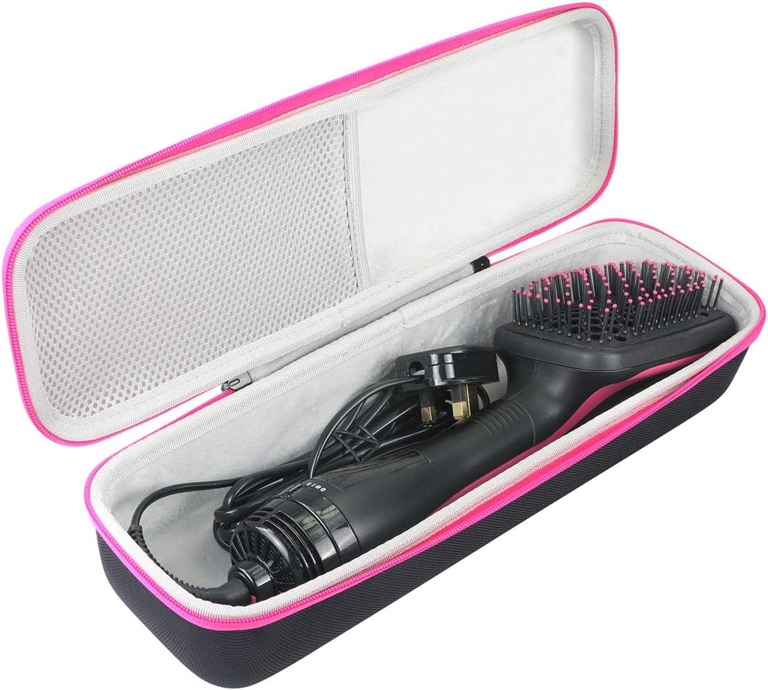 Hard Protective Case for REVLON 2-in-1 Pro Collection Salon One Step Hair Dryer and Volumiser RVDR5222.(Case only,fits UK 2 pin Plug)