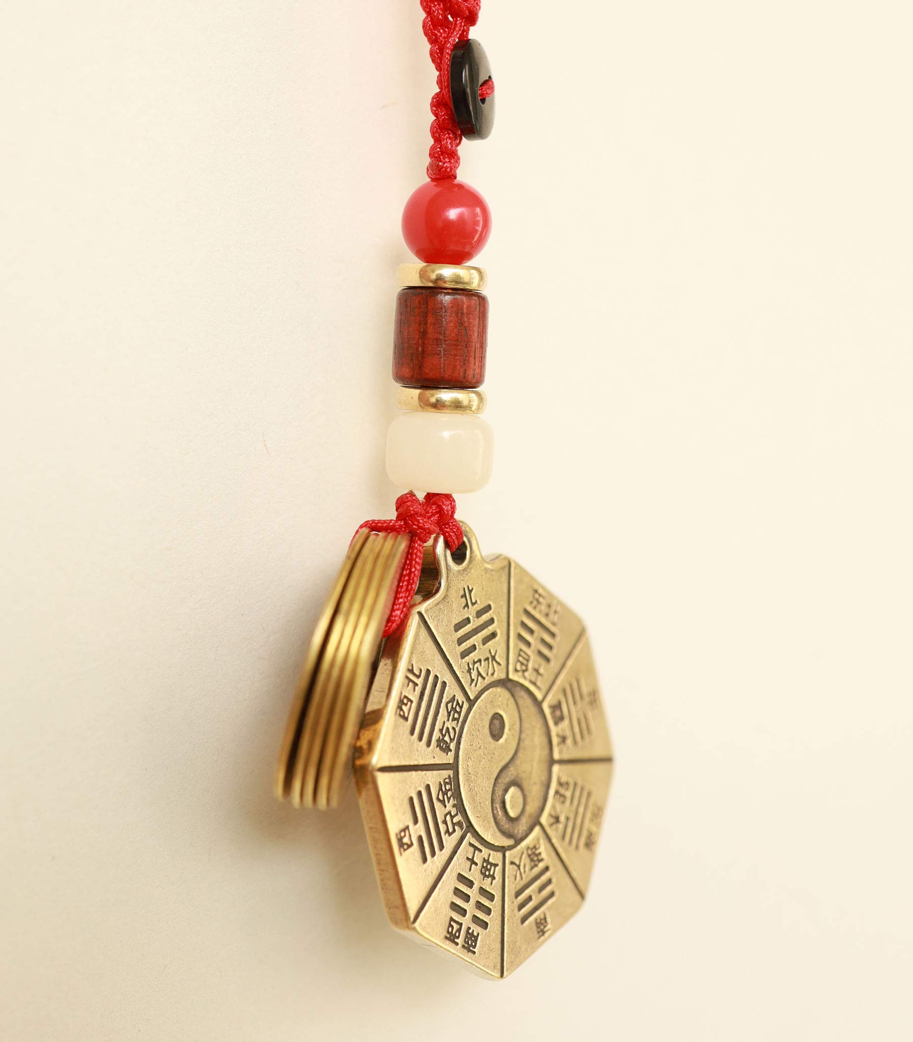 HOMSFOU Tai Sui Amulett-Karten Set – 2 Stück, Aluminium-Magnesium, Glücksbringer Für Schutz & Wohlstand