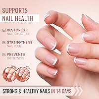 Vista 5 de Liquid Biotin & Collagen & Keratin Hair Growth Drops 60,000mcg (2oz) Marine Collagen Peptides - Supports Hair Growth, Radiant Skin, Strong Nails